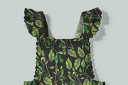 Baby Girl Summer Romper Mockuup, a Hoody Mockup by Nora Gad (Thumbnail 13 of 22)