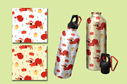 Christmas Dachshunds Collection, a Seasonal Illustration by JulzaArt (Thumbnail 8 of 10)