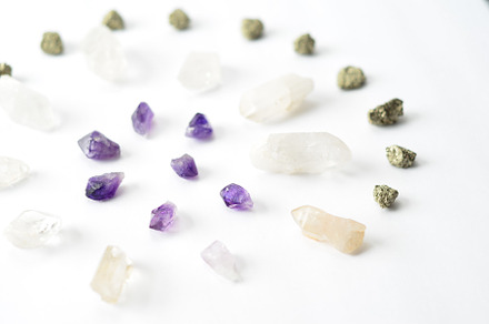 Crystal circle containing crystal, crystals, and isolated, a Nature Photo by Coral Antler