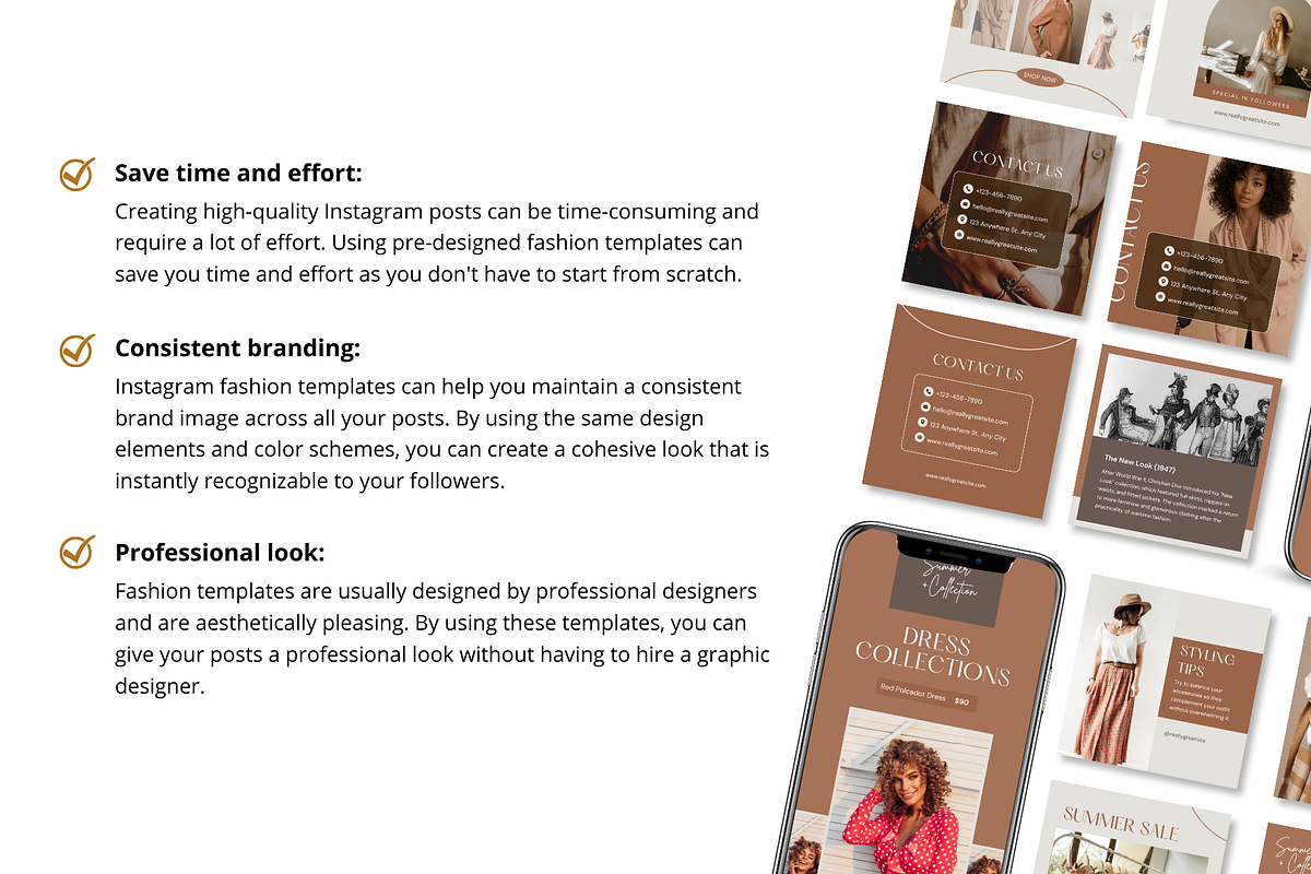 Fashiona Bundle Canva Template, a Social Media Template by Kawalan Studio (Photo 4 of 6)