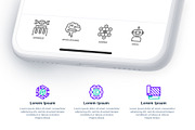 Deep Tech | 32 Icons Set, an Outline Icon by Marina Silence (Thumbnail 12 of 17)