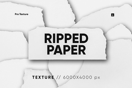 30 Ripped Paper Textures, a Texture Graphic by CCPreset