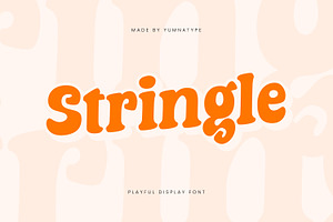 Stringle, a Symbol Font by yumnatype