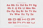Wideform Extended Sans Serif Font, a Font by Rasio Studio (Thumbnail 2 of 8)