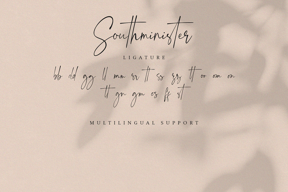 Southminister - Handwritten Script, a Script Font by Alpaprana (Photo 10 of 11)