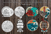Sea Vintage, a Graphic by Samiramay (Thumbnail 7 of 9)