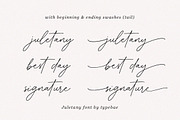 Juletany Signature Script Font, a Script Font by Typebae (Thumbnail 2 of 9)