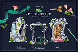 Artist's Garden Watercolours