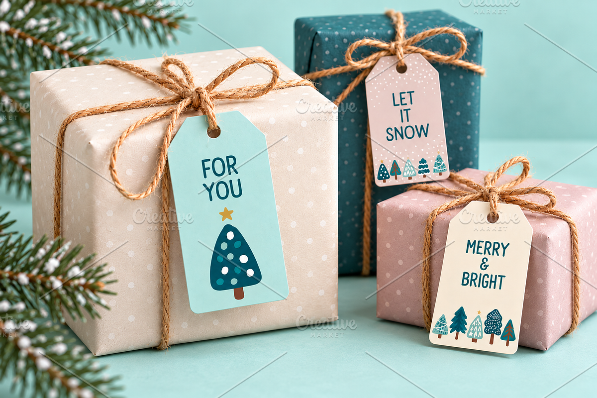 Scandinavian Christmas Mega Bundle, a Seasonal Illustration by C Design Studio (Photo 4 of 15)