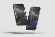 iPhone 16 Pro Max Mockups, an iPhone Mockup by graphiccrew (Thumbnail 7 of 16)