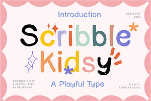 Scribble Kidsy - Playful Handwritten