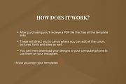 Autumn Themed Instagram Templates, a Social Media Template by SociallyyCreative (Thumbnail 10 of 10)