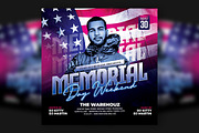 Memorial Day Flyer, a Flyer Template by Artonix (Thumbnail 1 of 3)