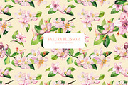 Sakura Blossom patterns, a Pattern Graphic by Volha Studio (Thumbnail 9 of 9)