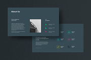 Light & Dark  Business Plan Template, a Presentation Template by evgenystudio (Thumbnail 3 of 11)