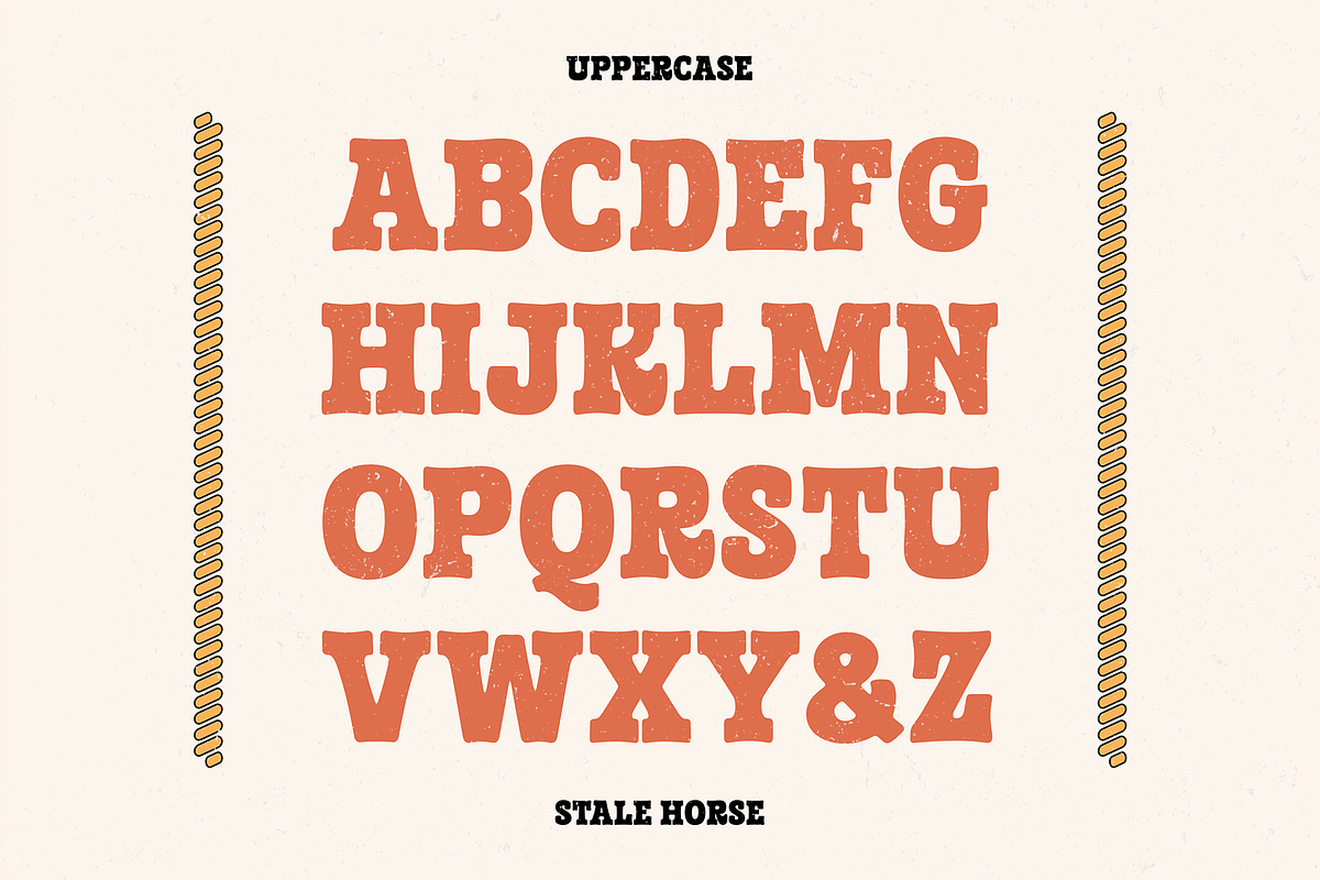 Stale Horse | Western Typeface, a Slab Serif Font by Graptail (Photo 8 of 10)