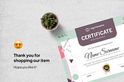 Certificate Template, a Stationery Template by Panen Creative (Thumbnail 3 of 3)