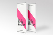 Rollup Mockup Template, an Advertising Mockup by ZAAS (Thumbnail 7 of 8)