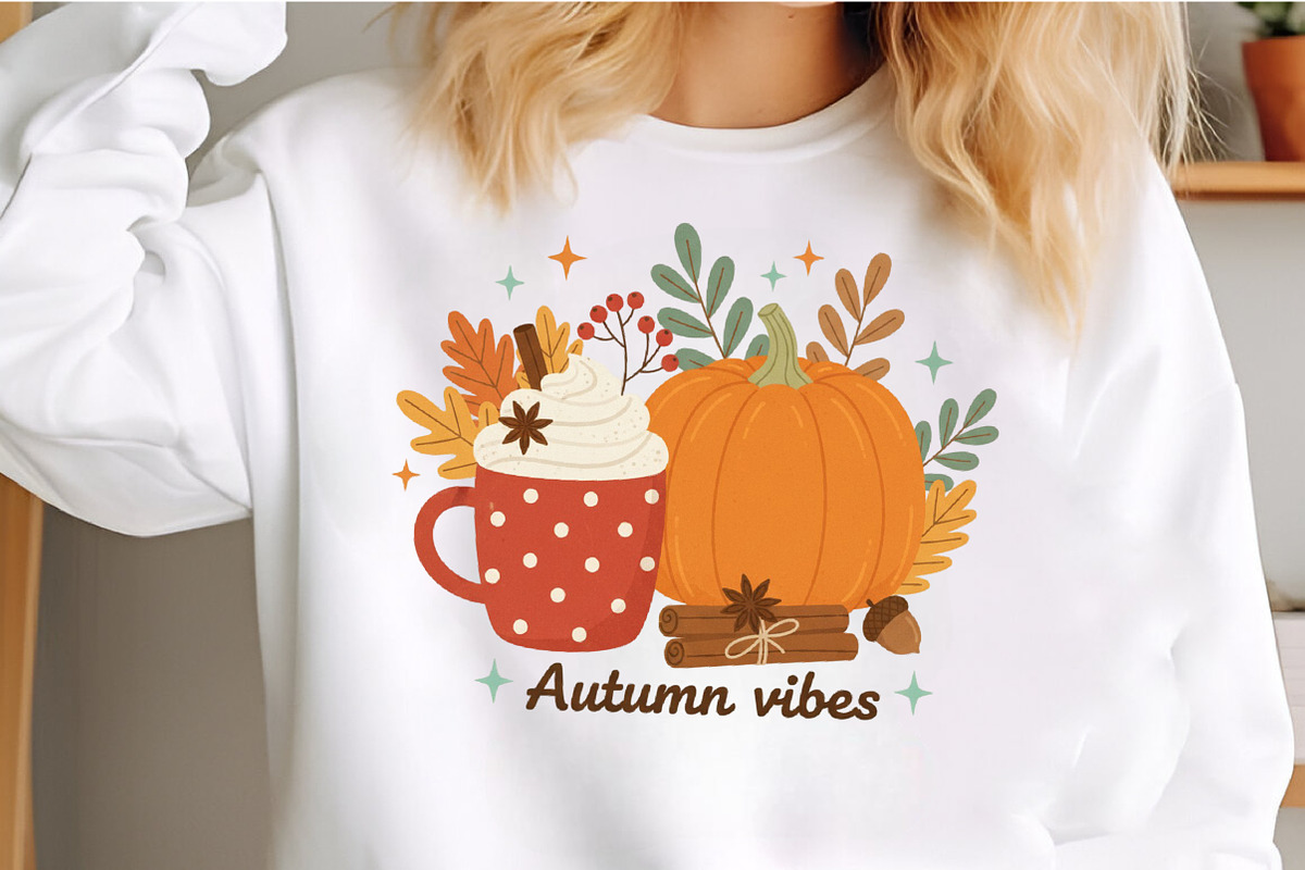 Autumn Vibes PNG, an Illustration by Craft Nest (Photo 5 of 6)