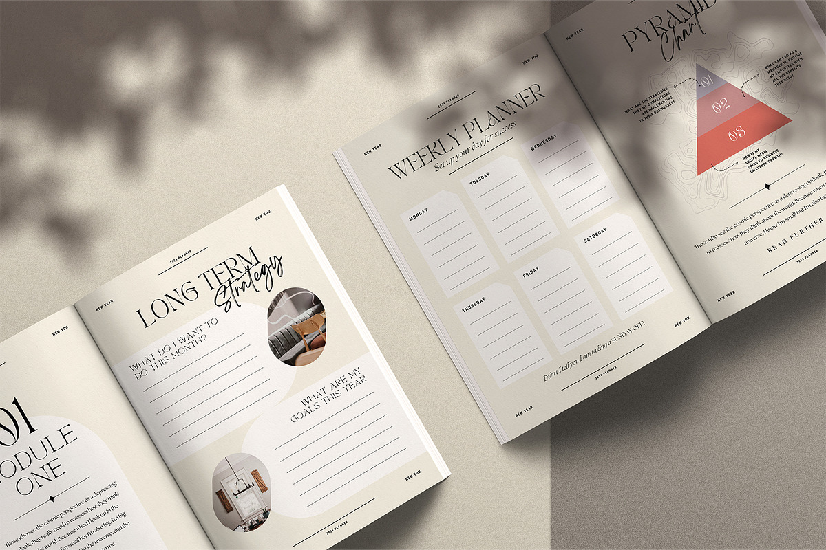 2024 Planner / Workbook for Canva, a Marketing Template by SilverStag Type Foundry (Photo 4 of 18)