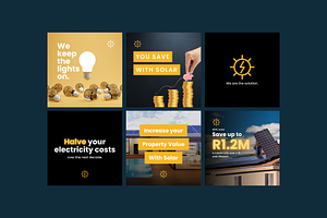 Solar Social Media Templates