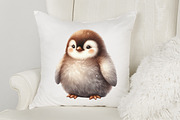 Cute Penguins Clipart Bundle, an Illustration by designcity5 (Thumbnail 5 of 5)