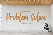 Problem Solver -Playful Display Font