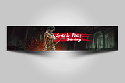 Youtube Gaming Channel Art, a Social Media Template by Jaisivakumar (Thumbnail 4 of 4)