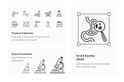 Animated Medical Icon Set, an Outline Icon by Prosymbols (Thumbnail 3 of 4)