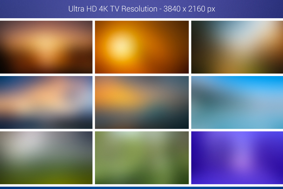 4K Blurry Backgrounds, a Texture Graphic by GLXY (Photo 2 of 5)