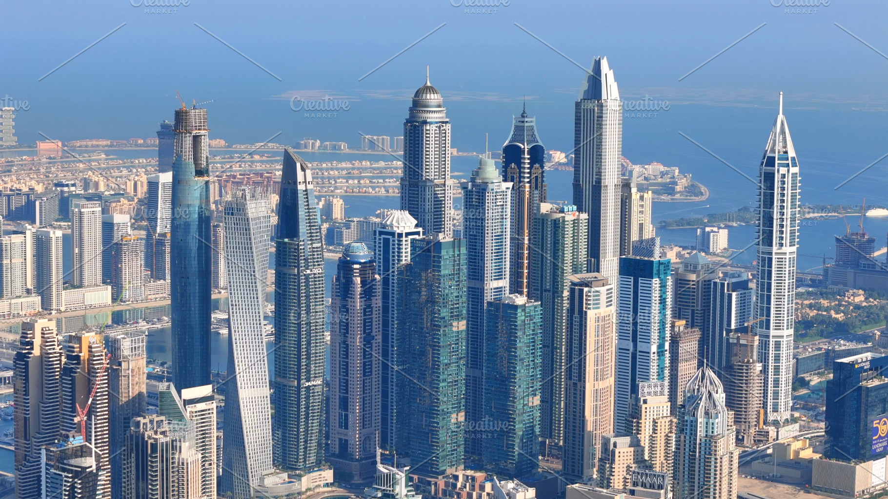 Dubai marina., an Architecture Photo by MorningStar