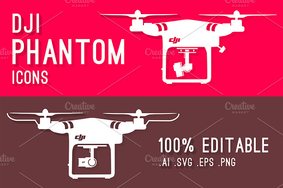 Dji Phantom Series Icons