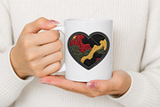 Black History Heart PNG, a Seasonal Illustration by Canvas Craft (Thumbnail 4 of 5)