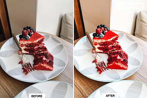 10 STYLED CAKE Lightroom Presets