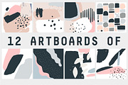 Painterly Pattern Pack, a Pattern Graphic by funderful (Thumbnail 7 of 8)
