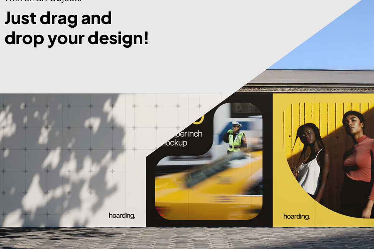 Billboard Mockup - Outdoor View, an Advertising Mockup by graphicsauce (Photo 4 of 4)