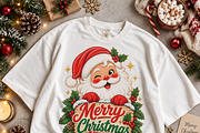 Santa Christmas PNG Bundle 12 pics, a Decorative Illustration by ElDesignState (Thumbnail 11 of 15)