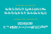 Banana Whirl Handdrawn Display Font, a Font by Gumrega Studio (Thumbnail 7 of 7)