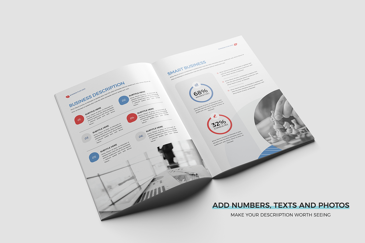 Business Plan, InDesign | PowerPoint, a Brochure Template by Template Zone (Photo 4 of 10)