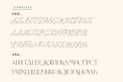 Anna Monro Cyrillic Script Serif, a Script Font by IraDvilyuk (Thumbnail 9 of 11)