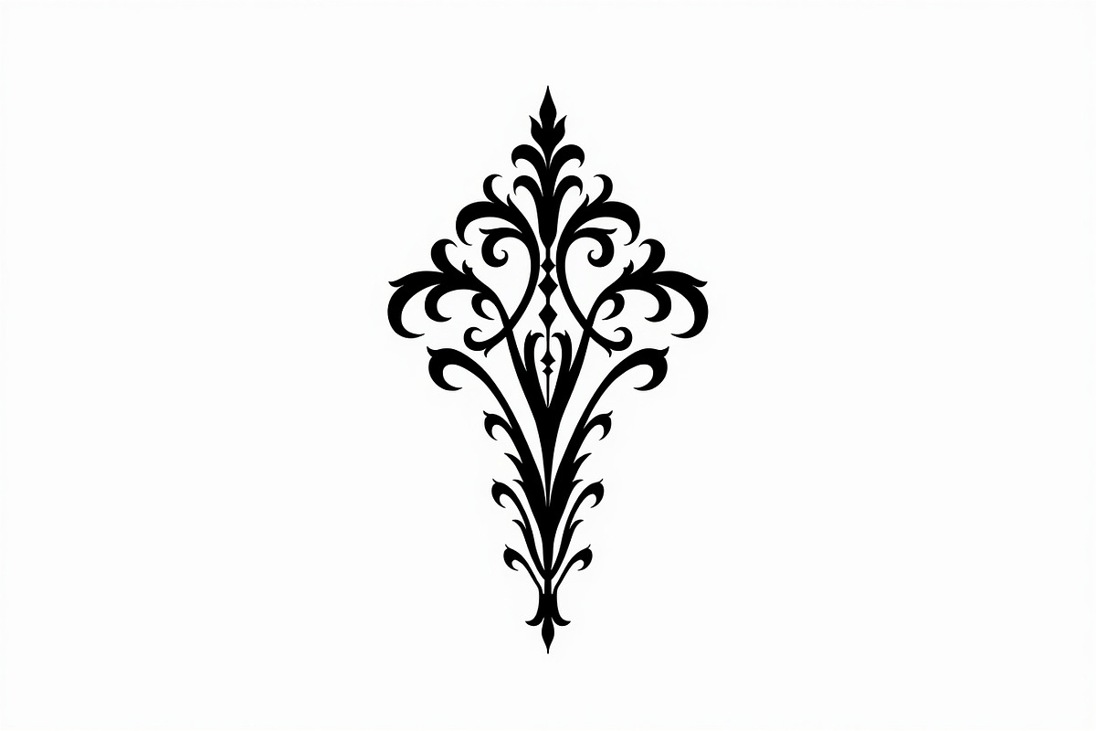 Retro Ornament Vector Silhouette Bun, an Illustration by jahid234 (Photo 8 of 9)