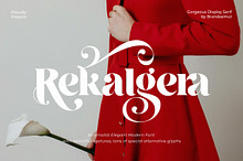 Rekalgera - Gorgeous Display Serif