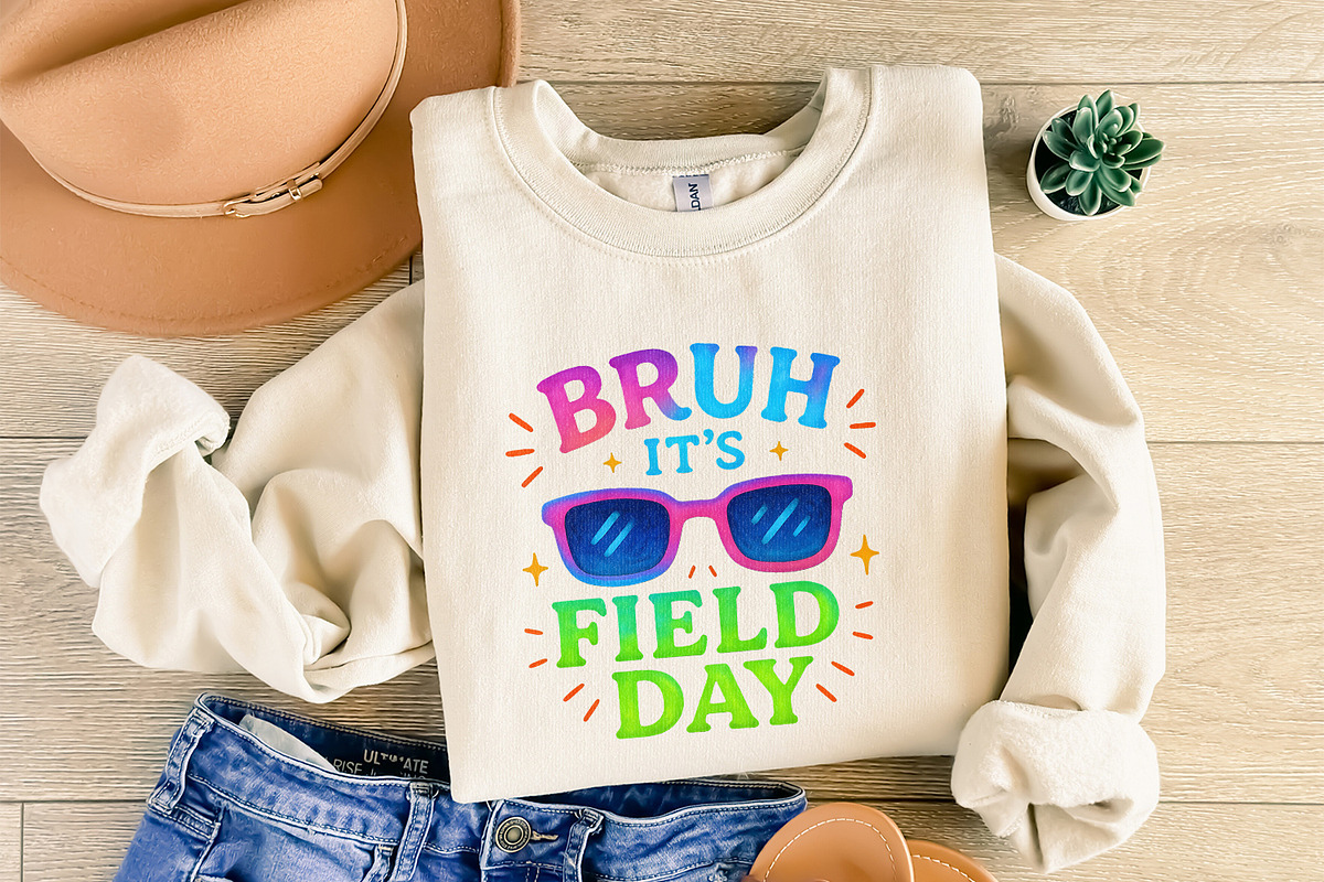 Bruh Its Field Day PNG, Funny, an Illustration by SharpMarketplace (Photo 8 of 9)