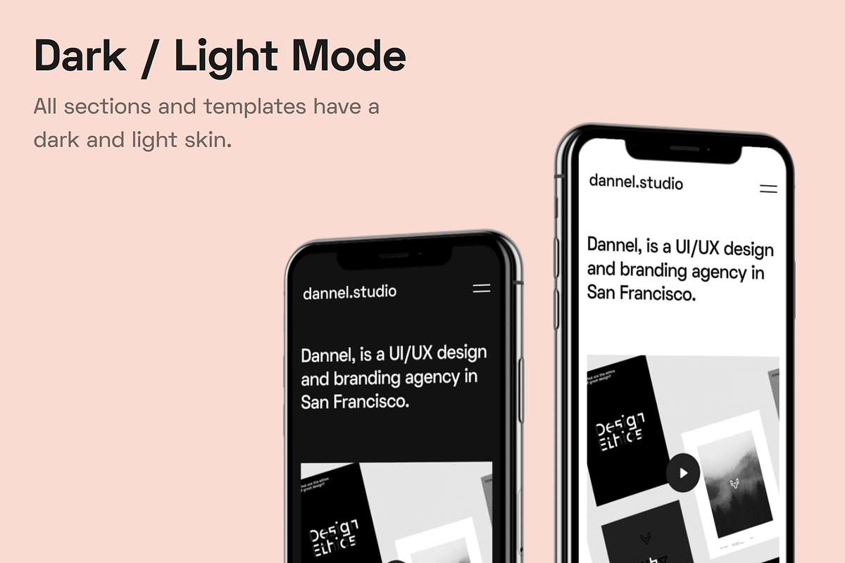 Dannel - Agency Portfolio Template, a HTML Template by UniStudio (Photo 5 of 6)