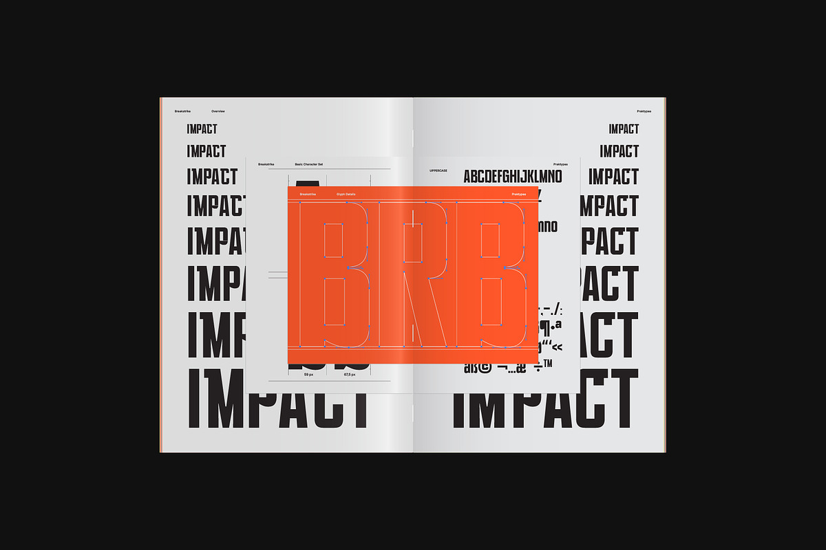 PRAK Breakstrike - Bold Condensed, a Sans Serif Font by Healltica.std (Photo 2 of 17)