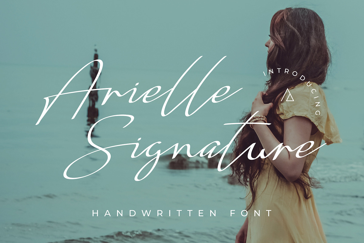 Arielle Signature - Handwritten Font, a Handwritten Font by Aurora Graphics (Photo 1 of 4)