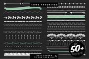 Hot Love Illustrator Brushes, a Brush Add-On by MarkieAnn Creative (Thumbnail 3 of 6)