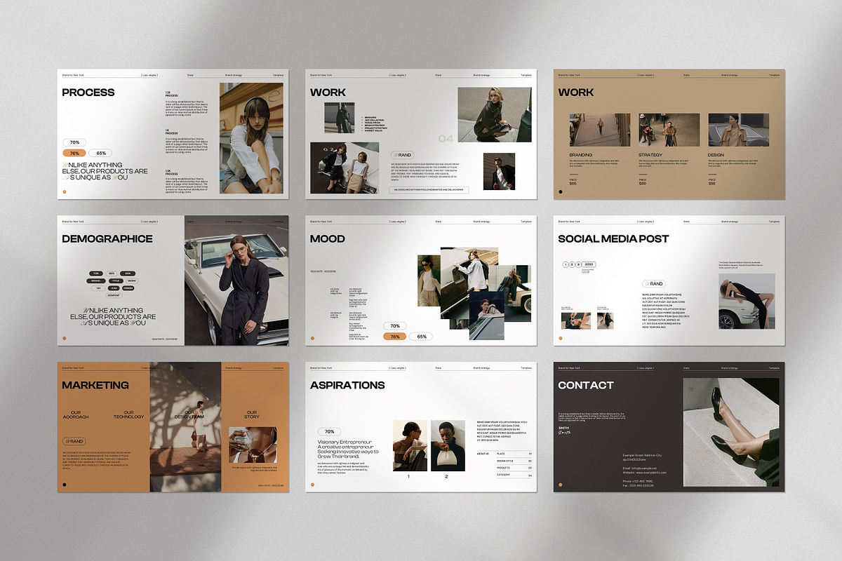 Brand Strategy Presentation Template preview 8