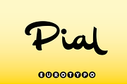 Pial Regular, a Script Font by Eurotypo (Thumbnail 1 of 3)