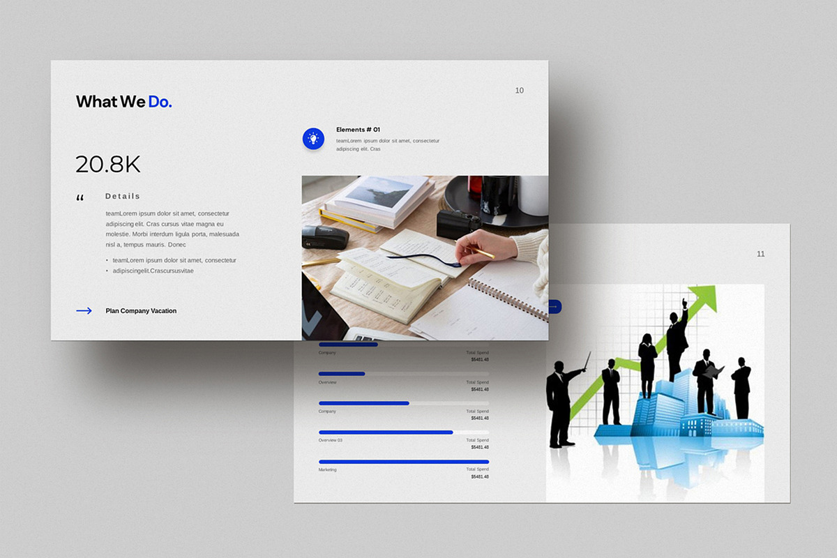 Pitch-deck Presentation Template, a Presentation Template by Dream-Lab (Photo 3 of 9)